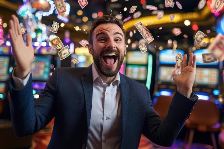balon4d slot platform interface showing football markets, live dealer games, and slot titles
